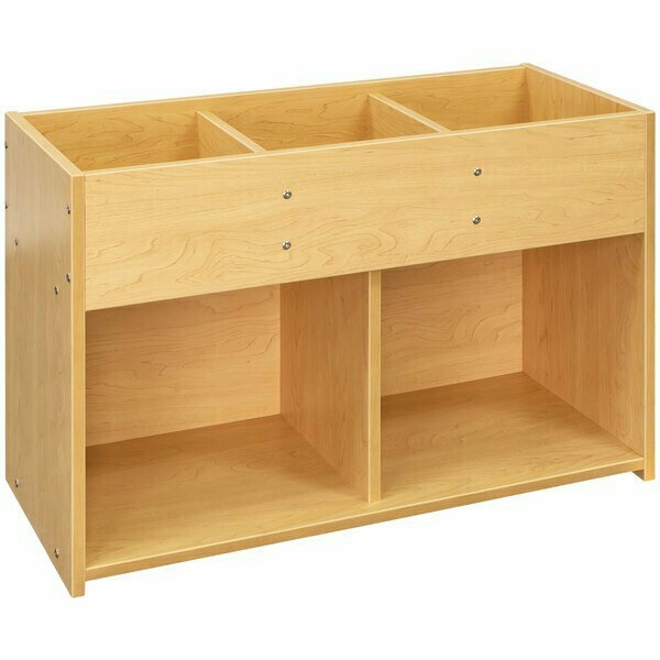 Tot Mate TMS501A.S2222 Maple Laminate Book / Toy Storage - 36'' x 14'' x 24'' 538TMS501MPA